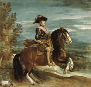 Ruiterportret van Filips IV (1605-65) c.1636